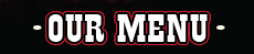 Our Menu